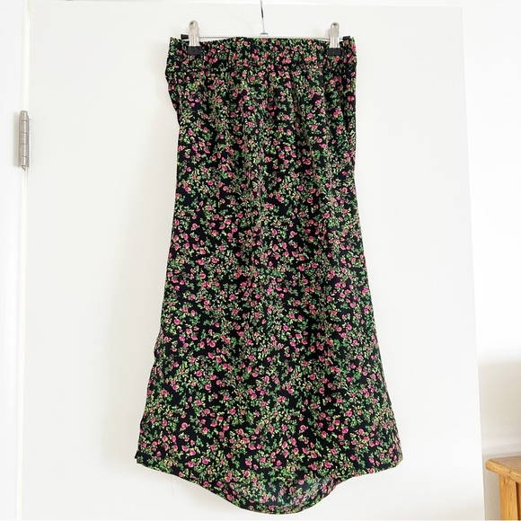 NEW Vero Moda Olga Floral Ruched Midi Skirt Size XS - Picture 6 of 8
